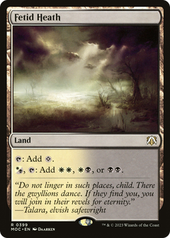Fetid Heath [March of the Machine Commander]-1
