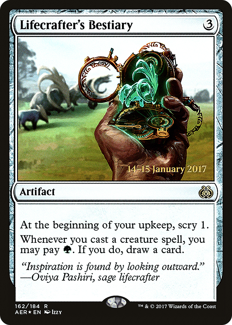 Lifecrafter's Bestiary [Aether Revolt Prerelease Promos]-1