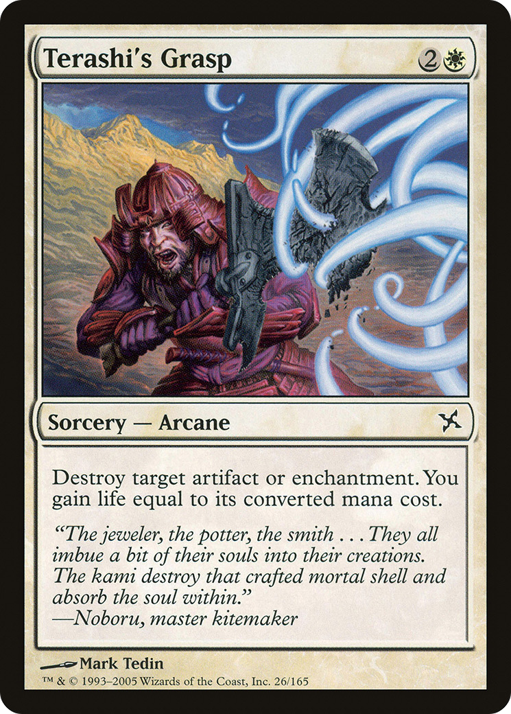 Terashi's Grasp [Betrayers of Kamigawa]-1