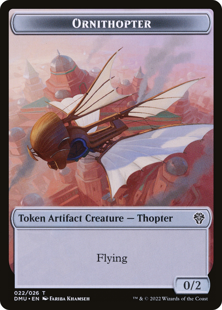 Ornithopter Token [Dominaria United Tokens]-1