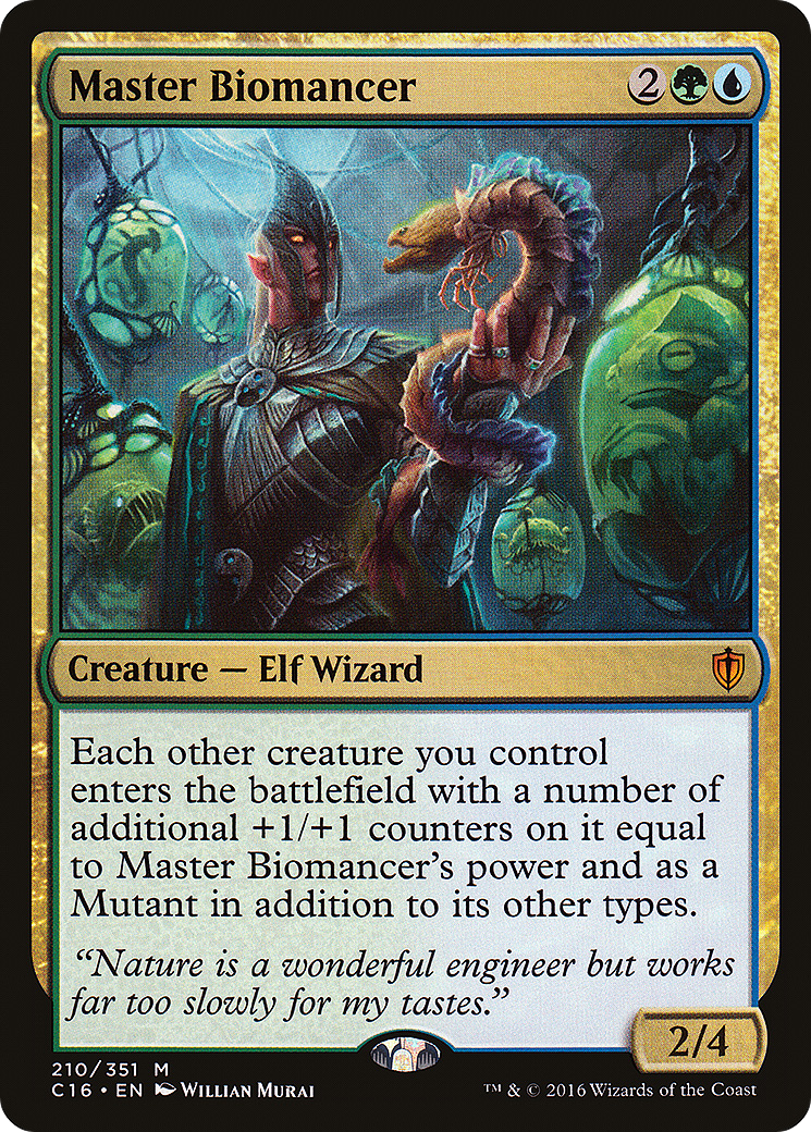 Master Biomancer [Commander 2016]-1