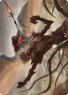 Strength of the Coalition // Strength of the Coalition (ADMU-041) - Dominaria United Art Series (Borderless)-3