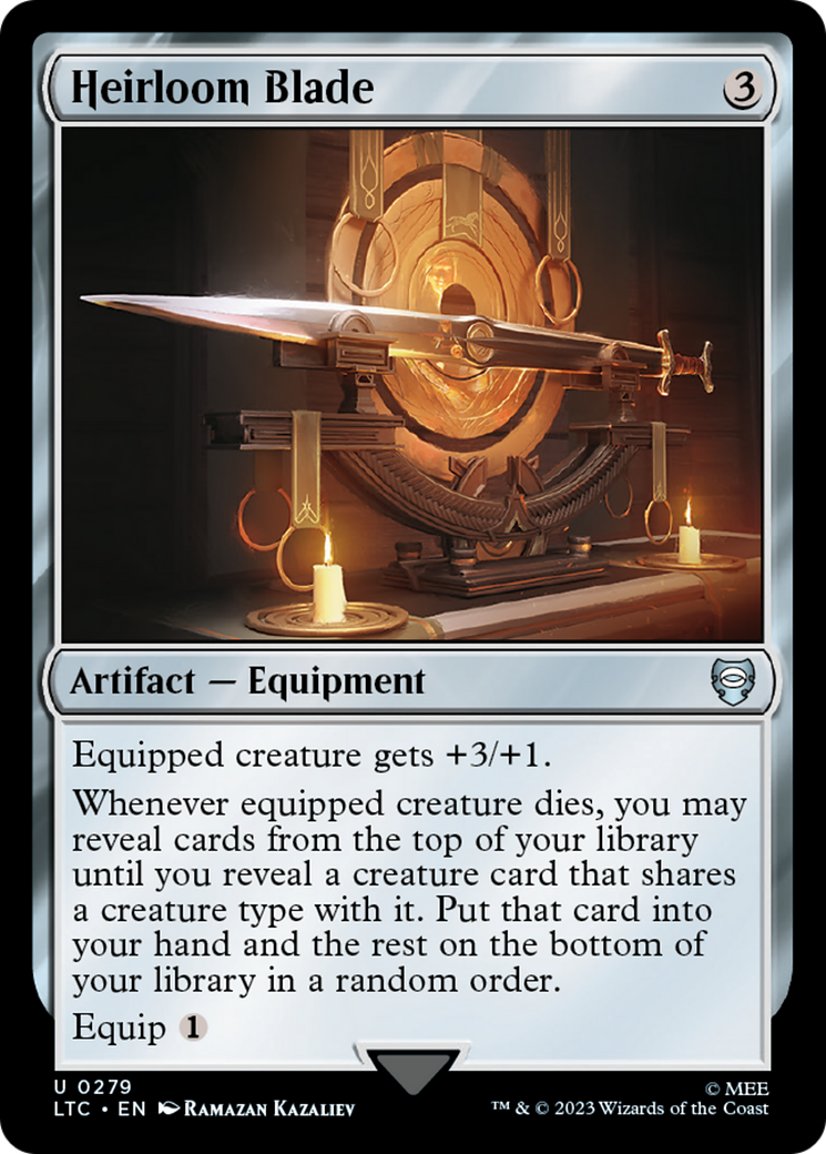 Heirloom Blade [The Lord of the Rings: Tales of Middle-Earth Commander]-1