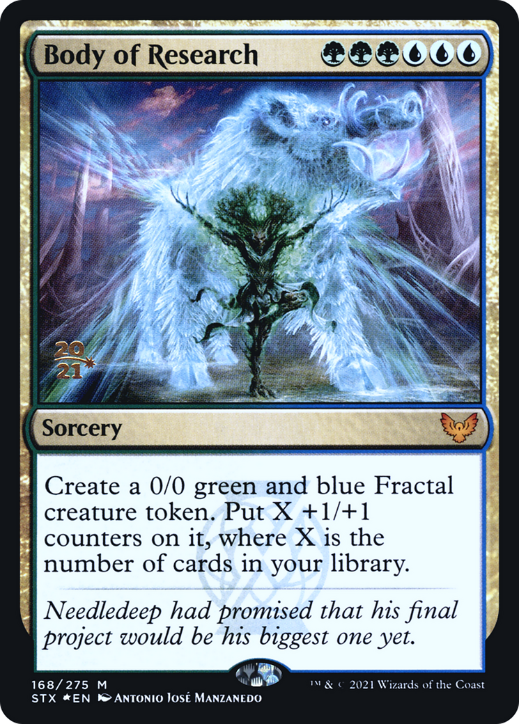 Body of Research [Strixhaven: School of Mages Prerelease Promos]-1