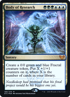Body of Research [Strixhaven: School of Mages Prerelease Promos]-1