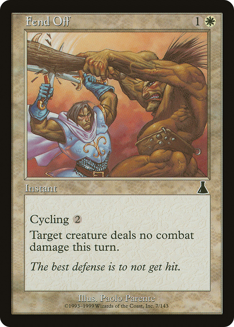 Fend Off [Urza's Destiny]-1