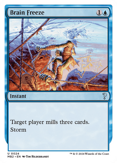 Brain Freeze (White Border) [Mystery Booster 2]-1