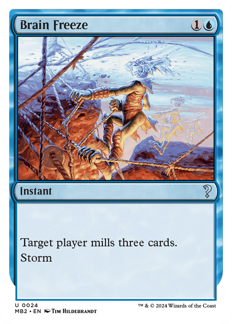 Brain Freeze (White Border) [Mystery Booster 2]-1