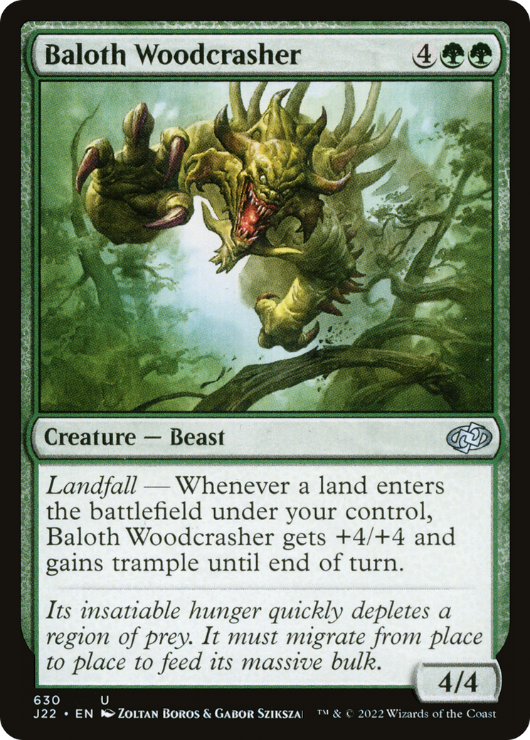 Baloth Woodcrasher [Jumpstart 2022]-1