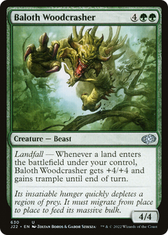 Baloth Woodcrasher [Jumpstart 2022]-1