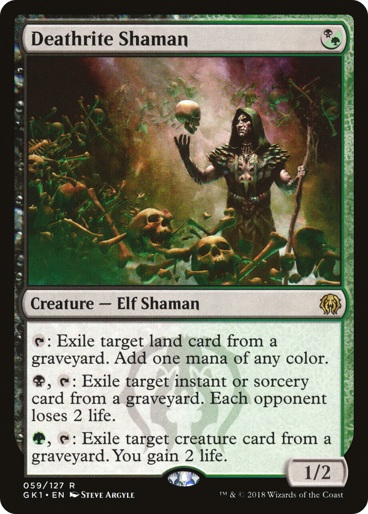 Deathrite Shaman [Guilds of Ravnica Guild Kit]-1
