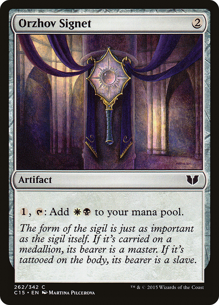 Orzhov Signet [Commander 2015]-1