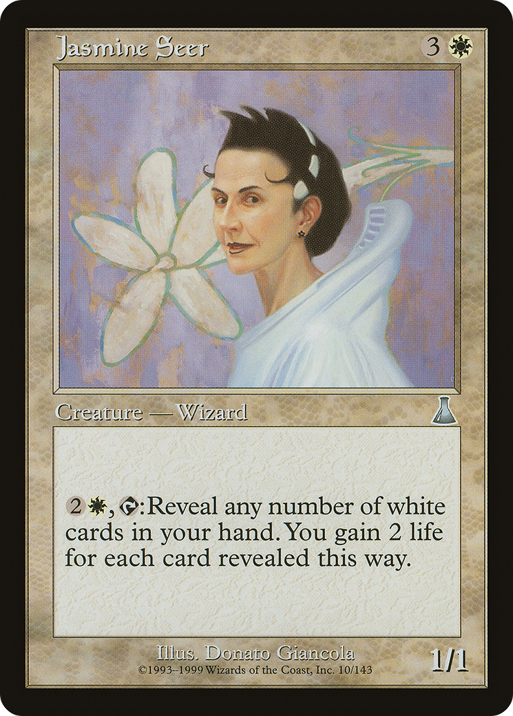 Jasmine Seer [Urza's Destiny]-1