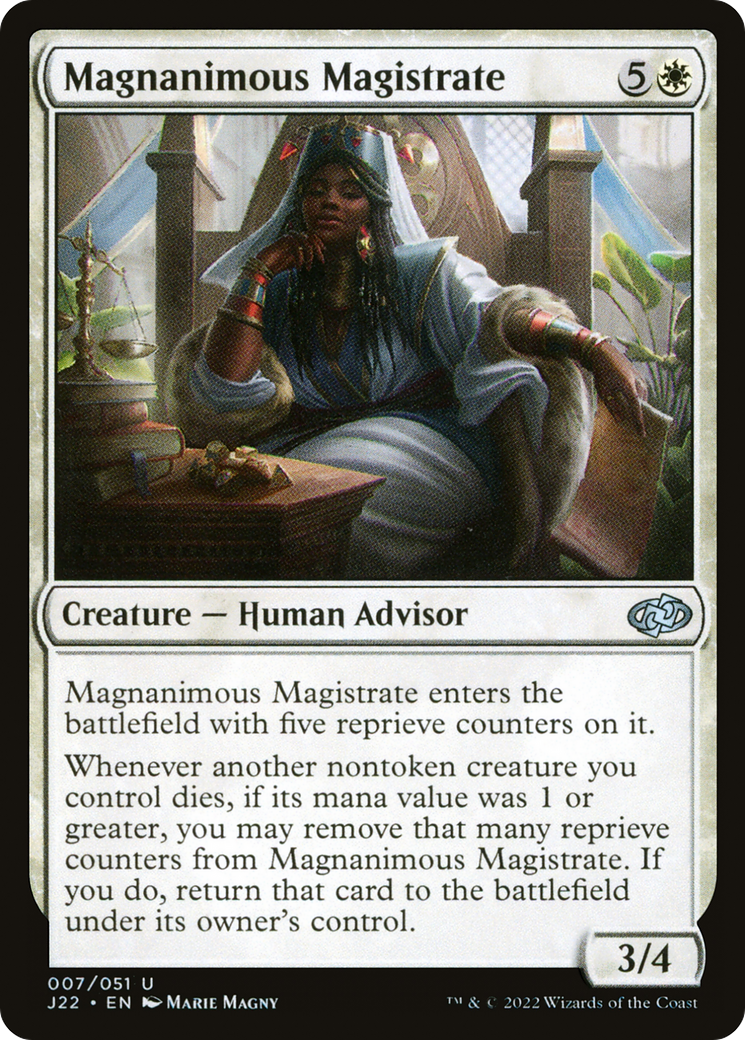 Magnanimous Magistrate [Jumpstart 2022]-1