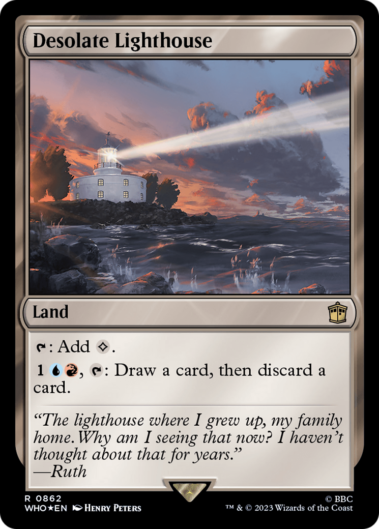 Desolate Lighthouse (Surge Foil) [Doctor Who]-1