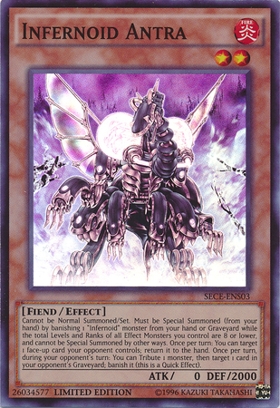 Infernoid Antra [SECE-ENS03] Super Rare