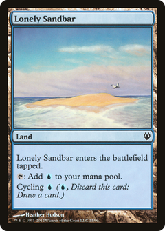 Lonely Sandbar [Duel Decks: Izzet vs. Golgari]-1