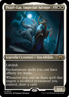 Pearl-Ear, Imperial Advisor (Foil Etched) [Modern Horizons 3]-1