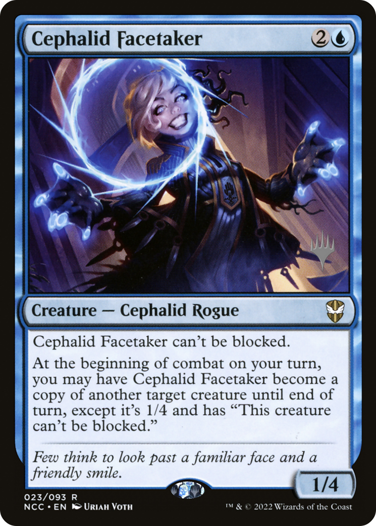 Cephalid Facetaker (Promo Pack) [Streets of New Capenna Commander Promos]-1