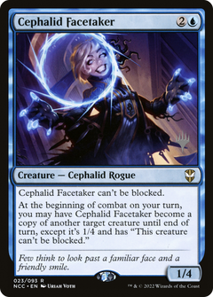 Cephalid Facetaker (Promo Pack) [Streets of New Capenna Commander Promos]-1