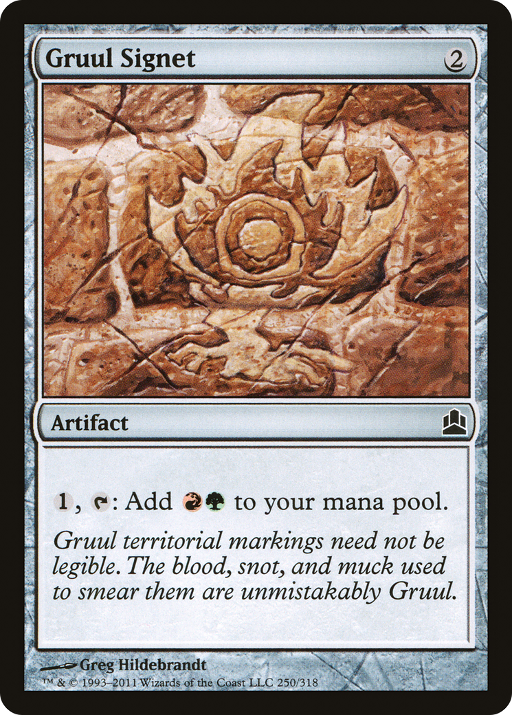 Gruul Signet [Commander 2011]-1