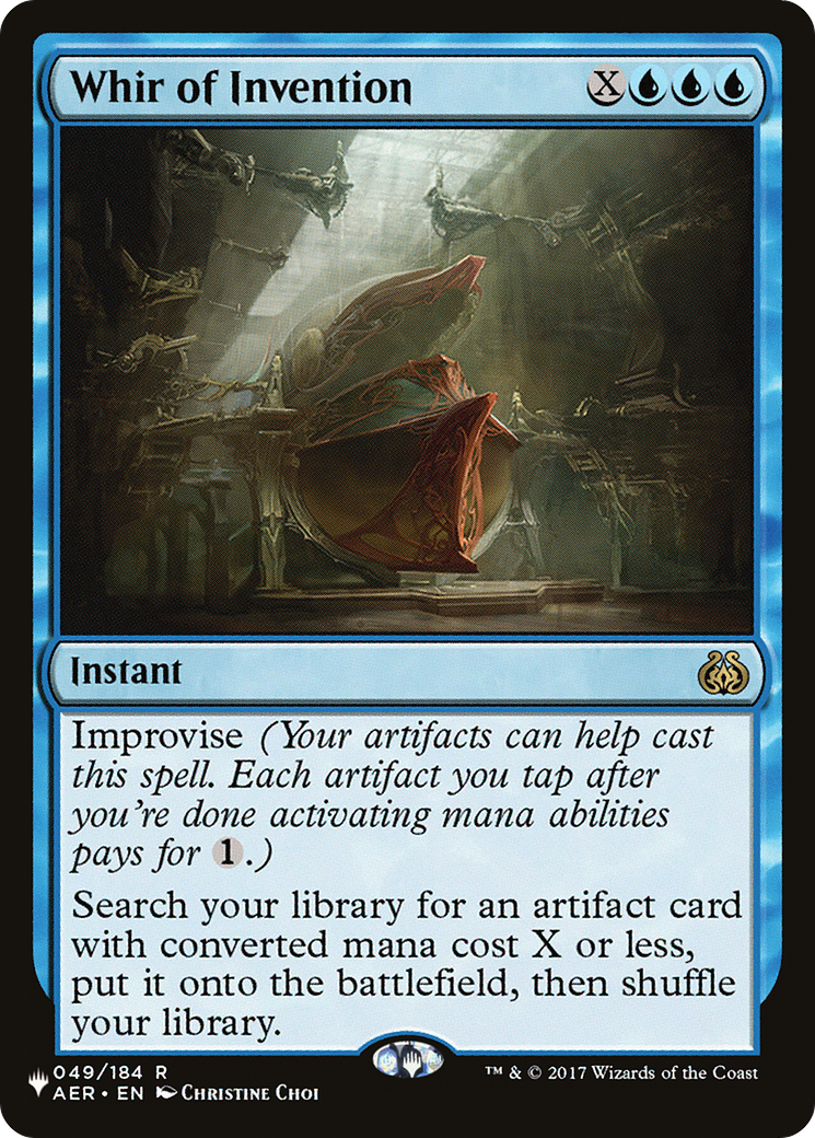 Whir of Invention (PLST-AER-49) - The List-1