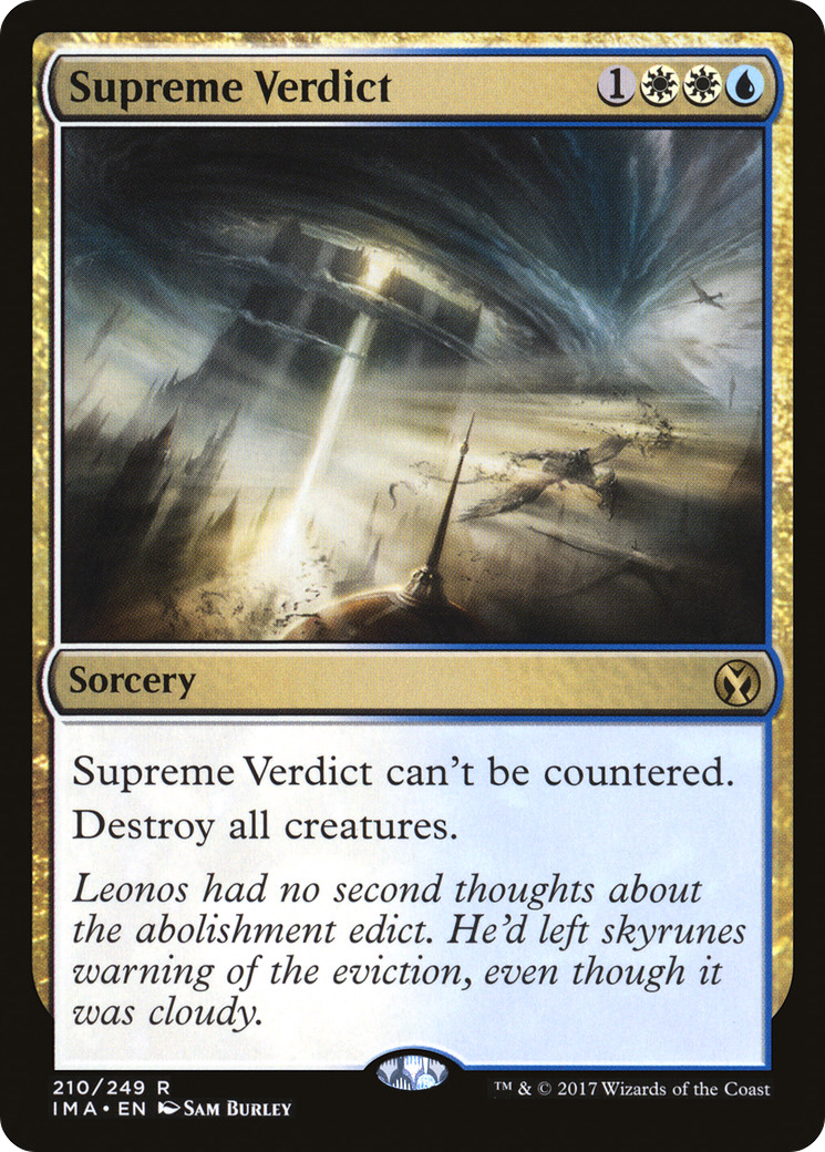 Supreme Verdict [Iconic Masters]-1