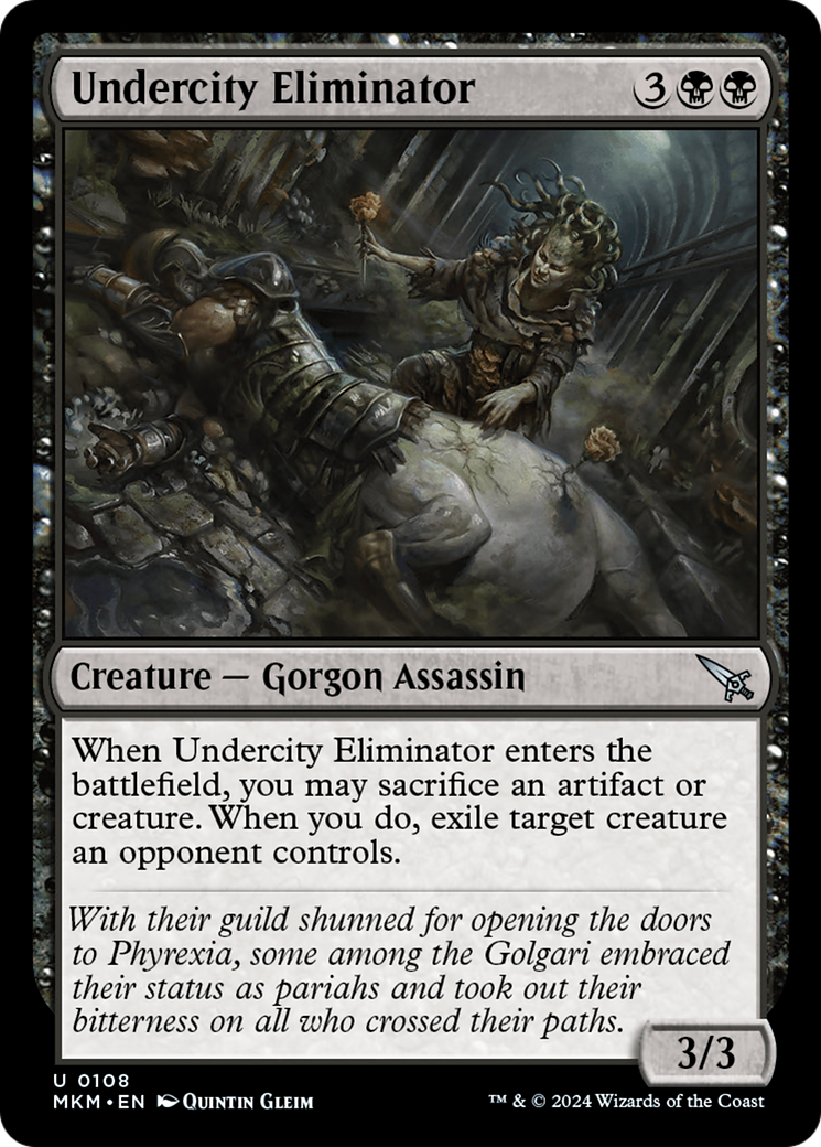 Undercity Eliminator (MKM-108) - Murders at Karlov Manor Foil-1