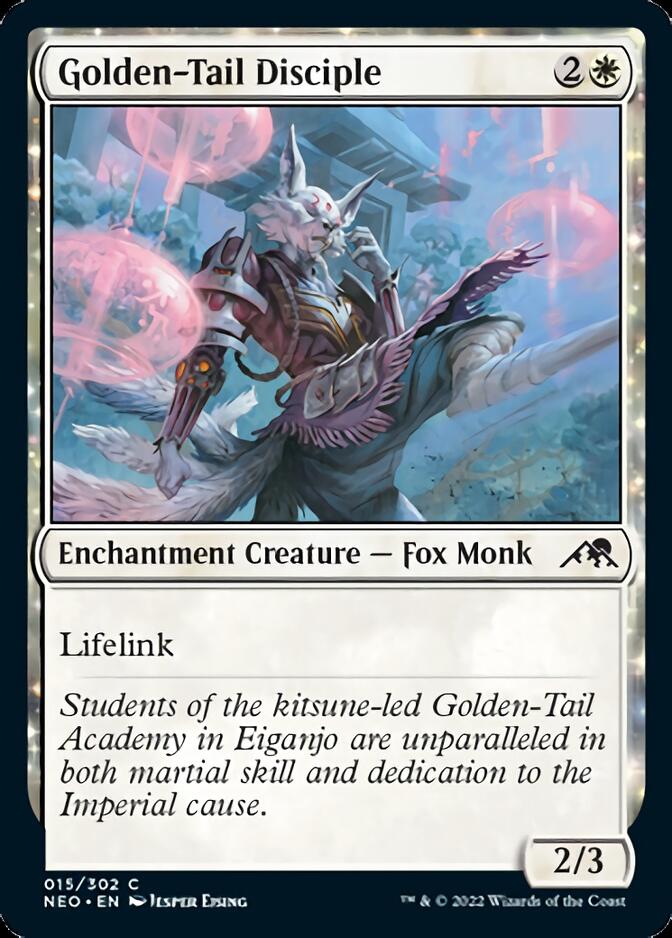 Golden-Tail Disciple [Kamigawa: Neon Dynasty]-1
