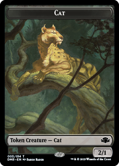 Cat Token (003) [Dominaria Remastered Tokens]-1