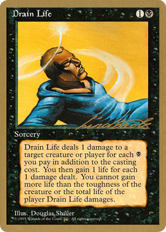 Drain Life (Leon Lindback) [Pro Tour Collector Set]-1
