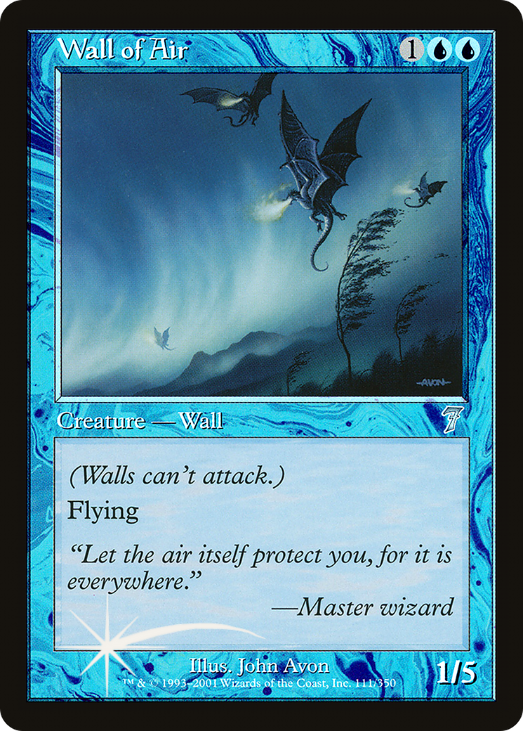 Wall of Air (7ED-111) - 7th Edition-1