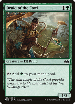 Druid of the Cowl [Aether Revolt]-1