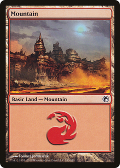 Mountain (243) [Scars of Mirrodin]-1