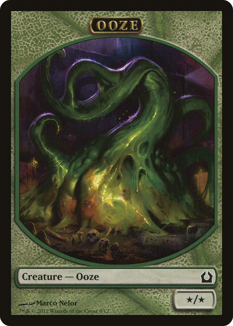 Ooze Token [Return to Ravnica Tokens]-1