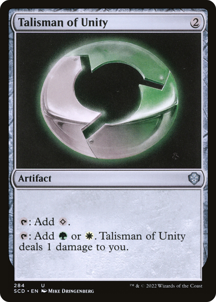 Talisman of Unity [Starter Commander Decks]-1
