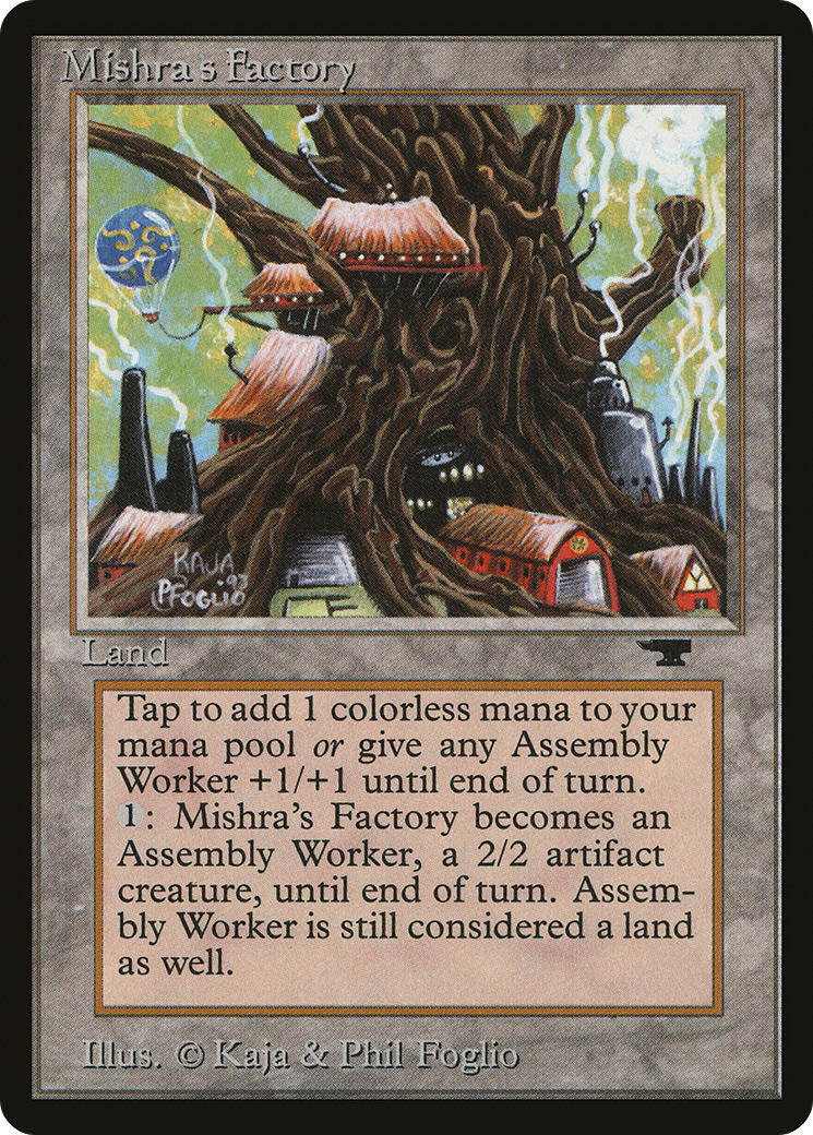 Mishra's Factory (Light Green Background) [Antiquities]-1