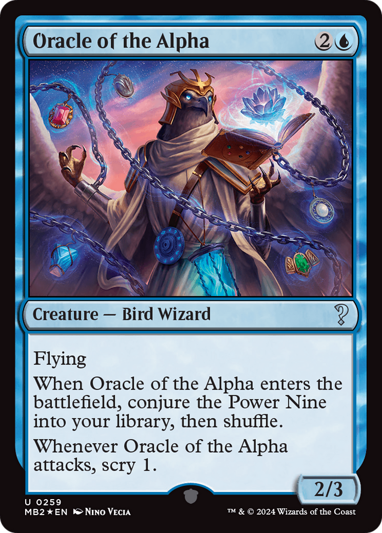 Oracle of the Alpha [Mystery Booster 2]-1