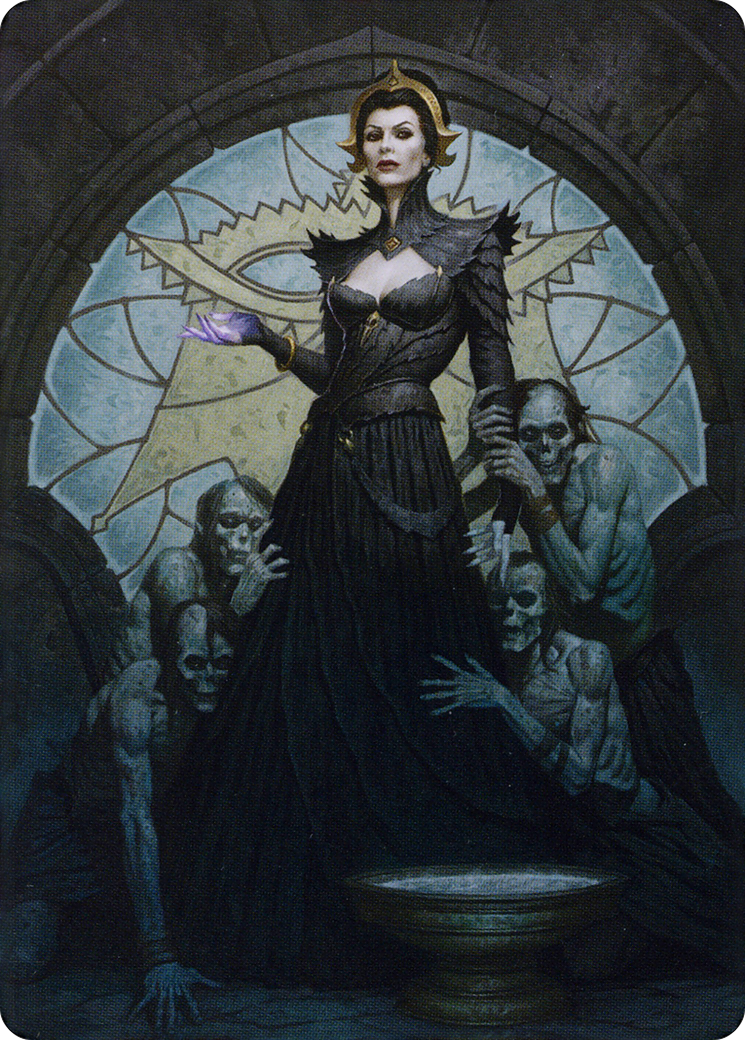 Liliana of the Veil // Liliana of the Veil (ADMU-024) - Dominaria United Art Series (Borderless)-3
