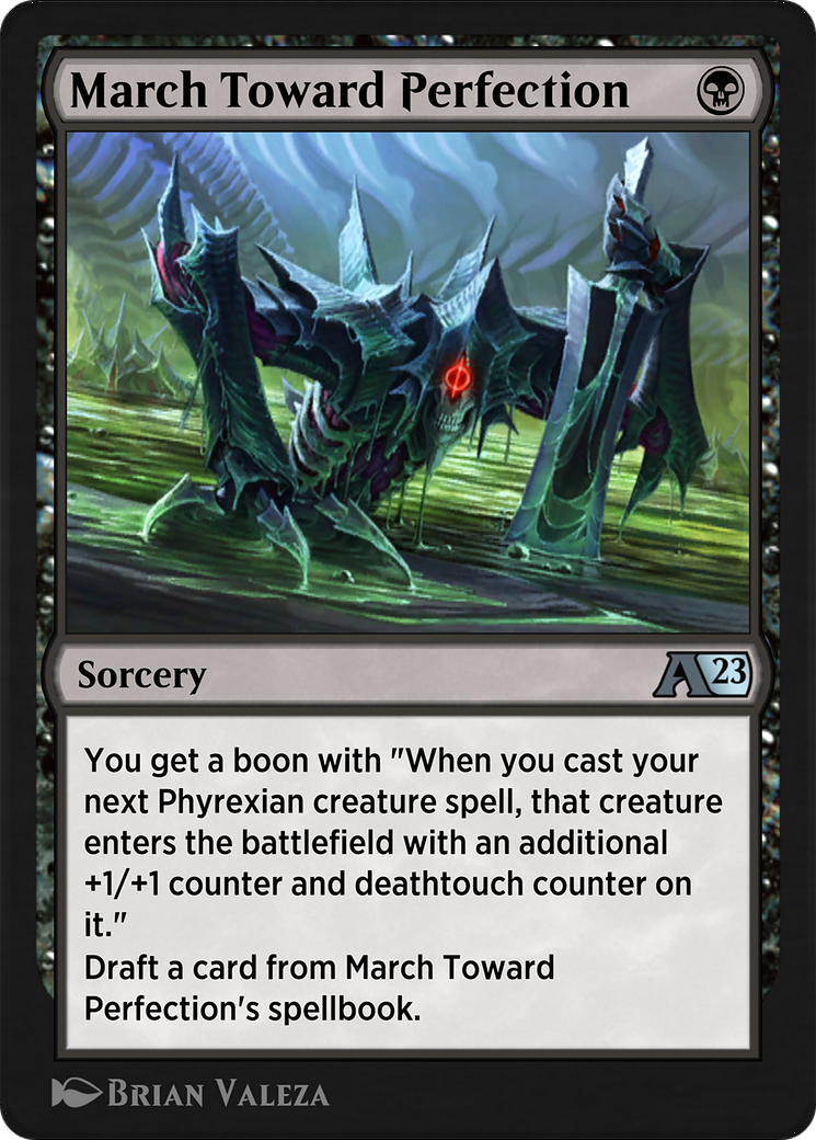 March Toward Perfection (YONE-009) - Alchemy: Phyrexia-1
