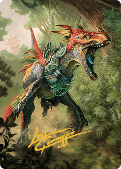 Dinosaur // Dinosaur (ALCI-067) - The Lost Caverns of Ixalan Art Series (Borderless) Foil-1