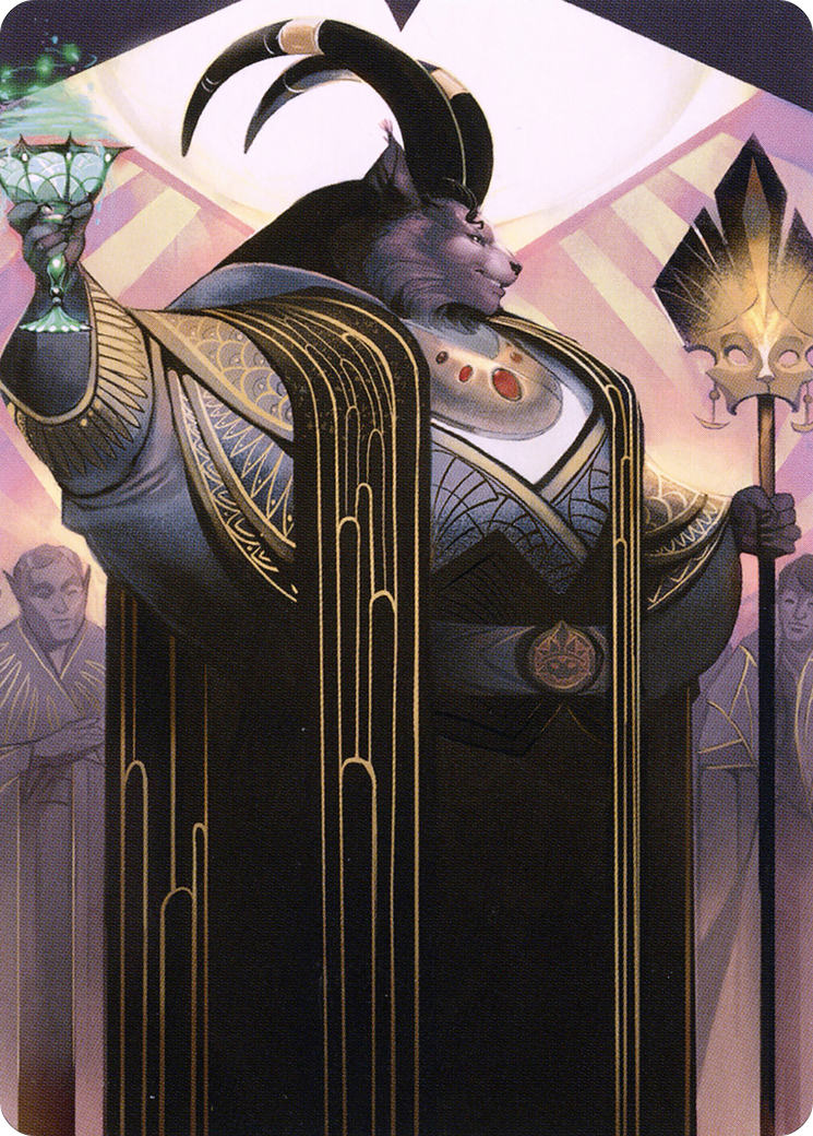 Jetmir, Nexus of Revels // Jetmir, Nexus of Revels (ASNC-068) - New Capenna Art Series (Borderless) Foil-3