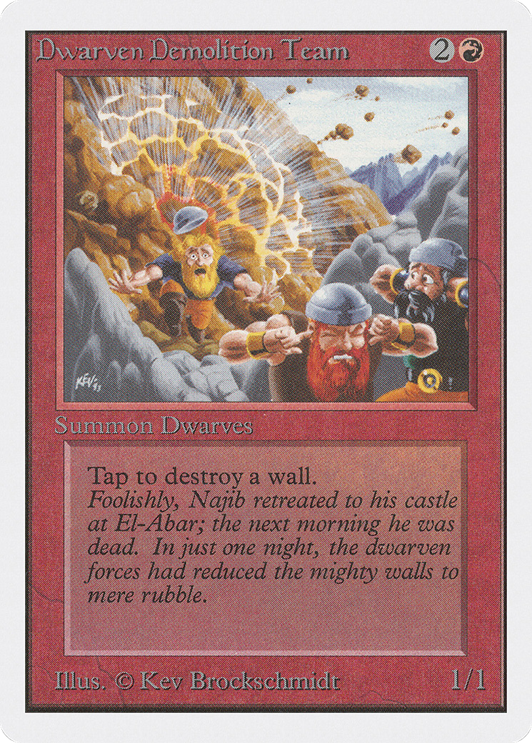 Dwarven Demolition Team [Unlimited Edition]-1