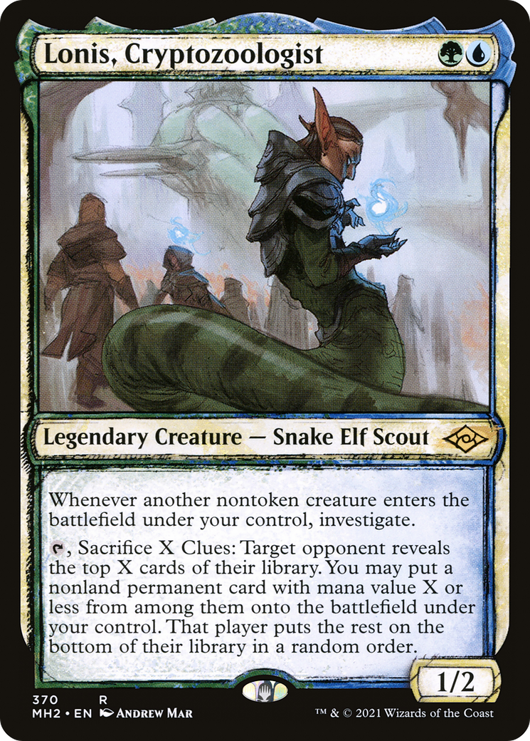 Lonis, Cryptozoologist (Sketch) [Modern Horizons 2]-3
