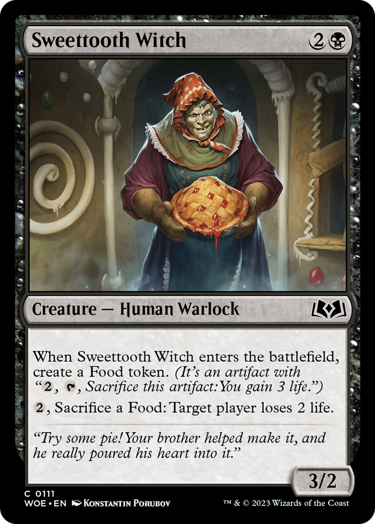 Sweettooth Witch [Wilds of Eldraine]-1