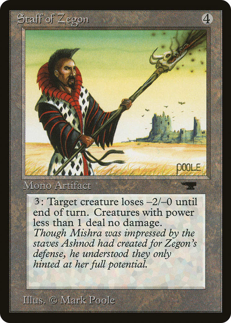 Staff of Zegon [Antiquities]-1