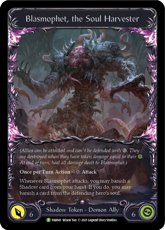 Blasmophet, the Soul Harvester [FAB041] (Promo)  Rainbow Foil-1