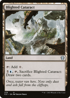 Blighted Cataract [Commander 2021]-1