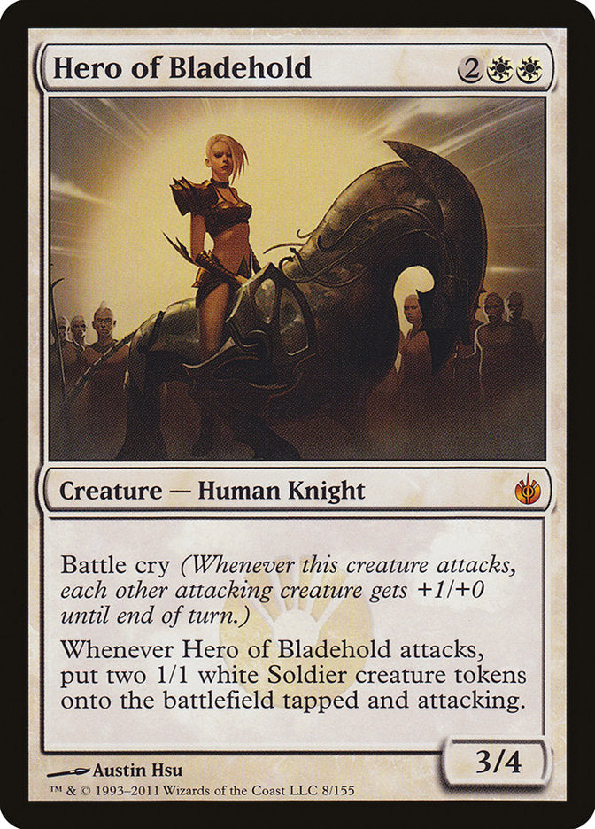 Hero of Bladehold (Oversized) [Oversize Cards]-1