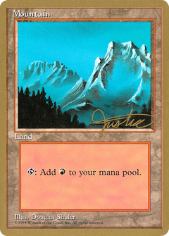 Mountain (mj374) (Mark Justice) [Pro Tour Collector Set]-1